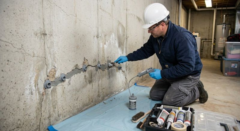 Structural Crack Repair in Katy, TX