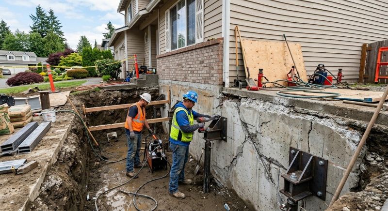 Structural Foundation Repair in Rosenberg, TX