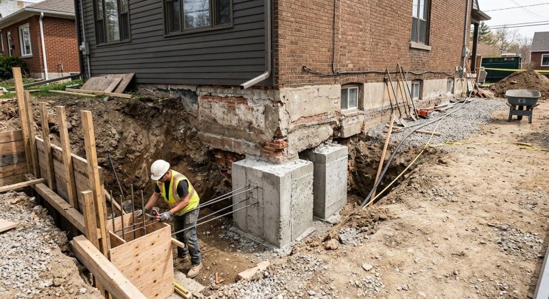 Structural Underpinning in Katy, TX